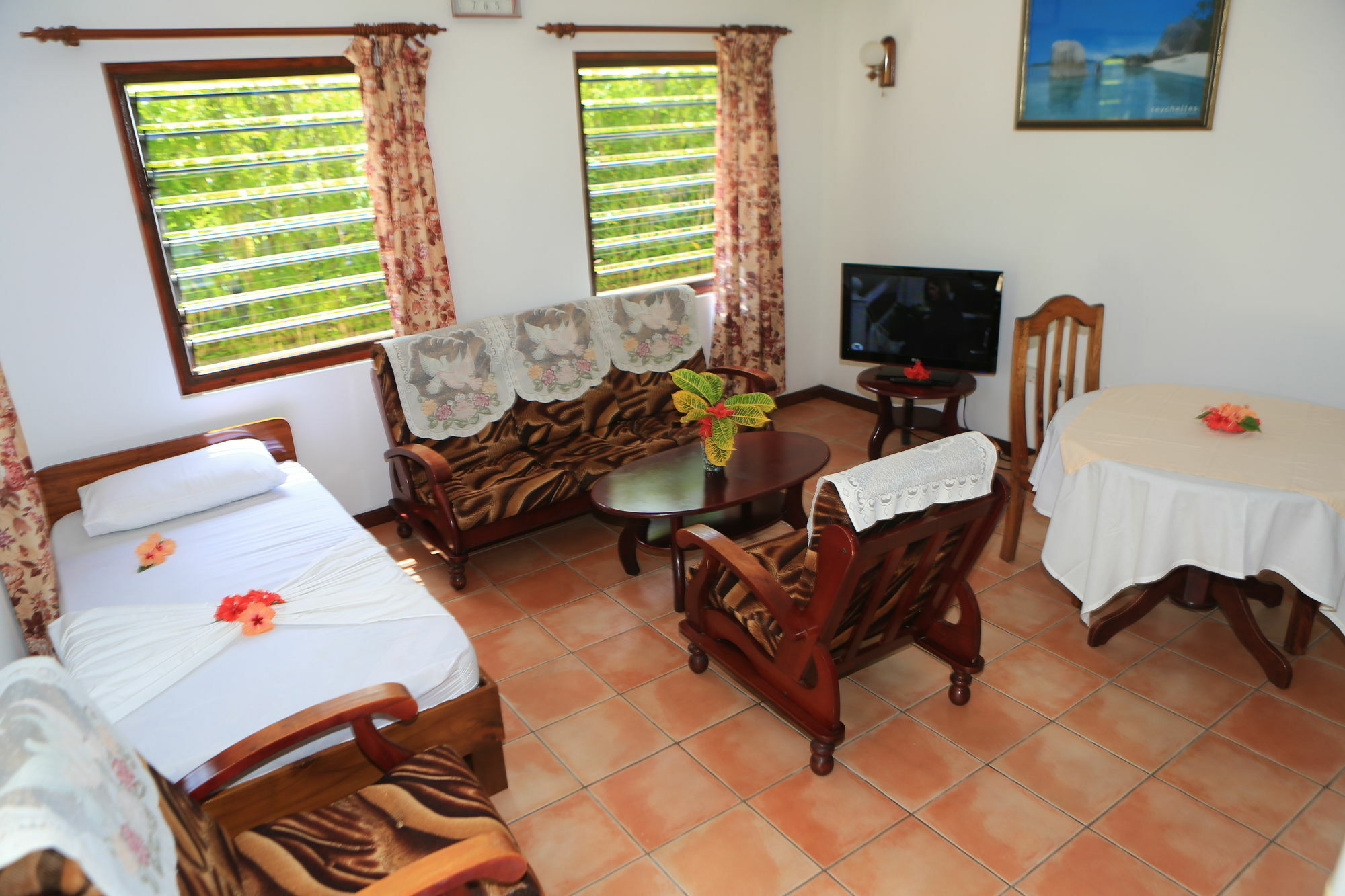 Chalet D Anse Reunion La Digue Bagian luar foto