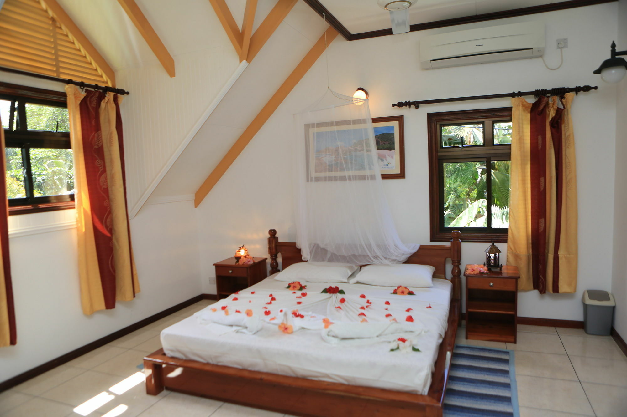 Chalet D Anse Reunion La Digue Bagian luar foto